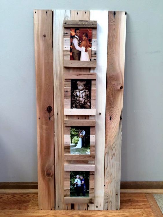 Piezas únicas elaboradas con pallets