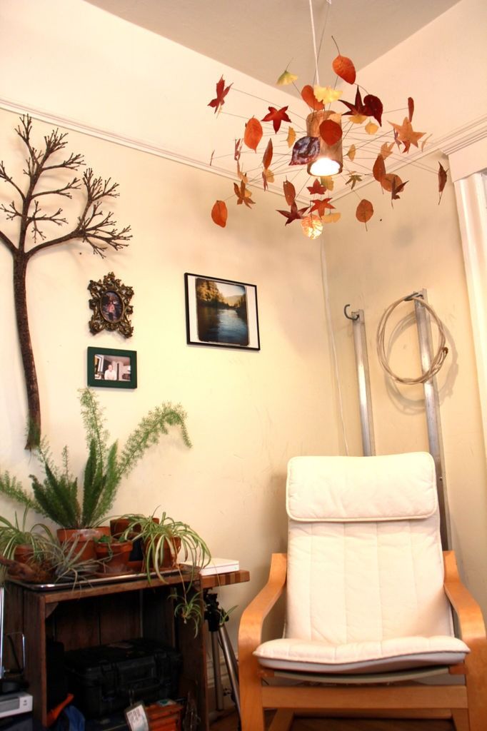 How to Make an Autumn Leaf Lamp