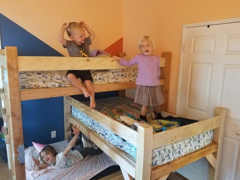 How to Make a Triple Bunk Bed