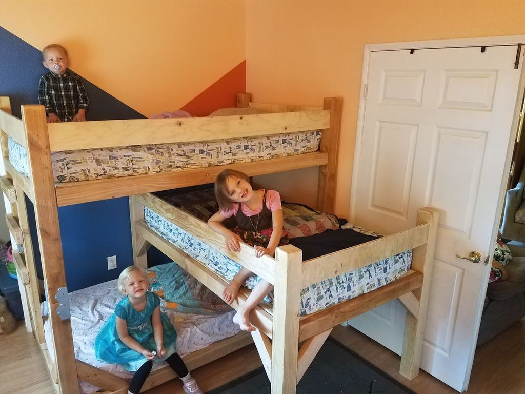 How to Make a Triple Bunk Bed