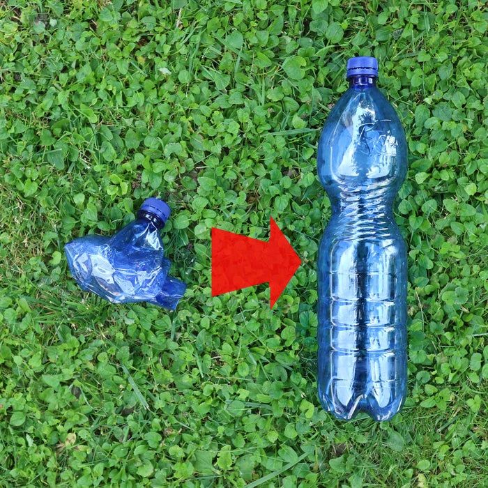 How to Restore the Shape of a Plastic Bottle!