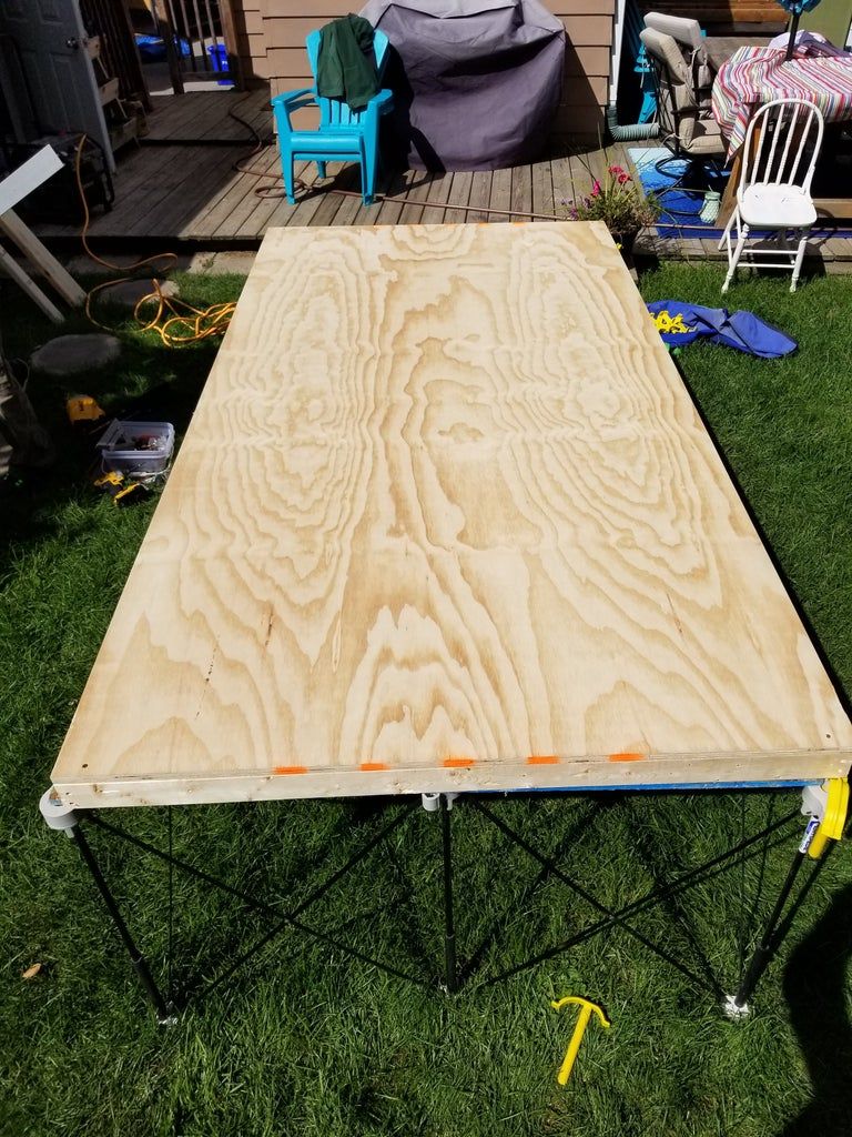 How to Build a Ping Pong Table