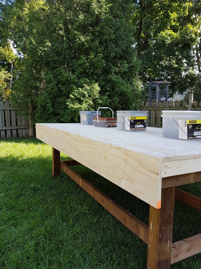 How to Build a Ping Pong Table