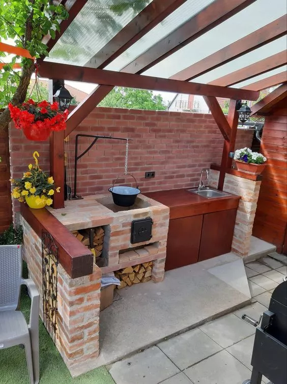 17 ideas para tener una cocina al aire libre