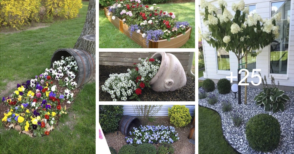 Impresionantes ideas de jardines florales