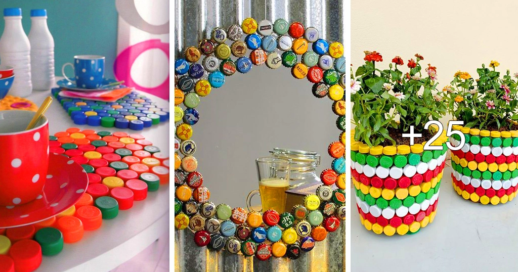 Turn Bottle Caps into Unique Objects