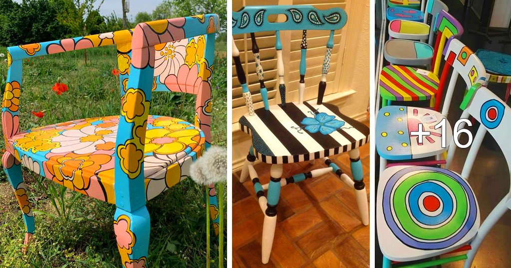 Lernen Sie, Stühle mit Decoupage zu dekorieren