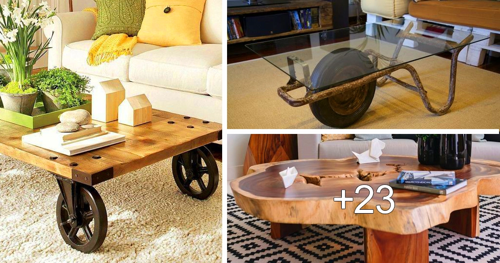 Coffee Table Designs Made of Wood