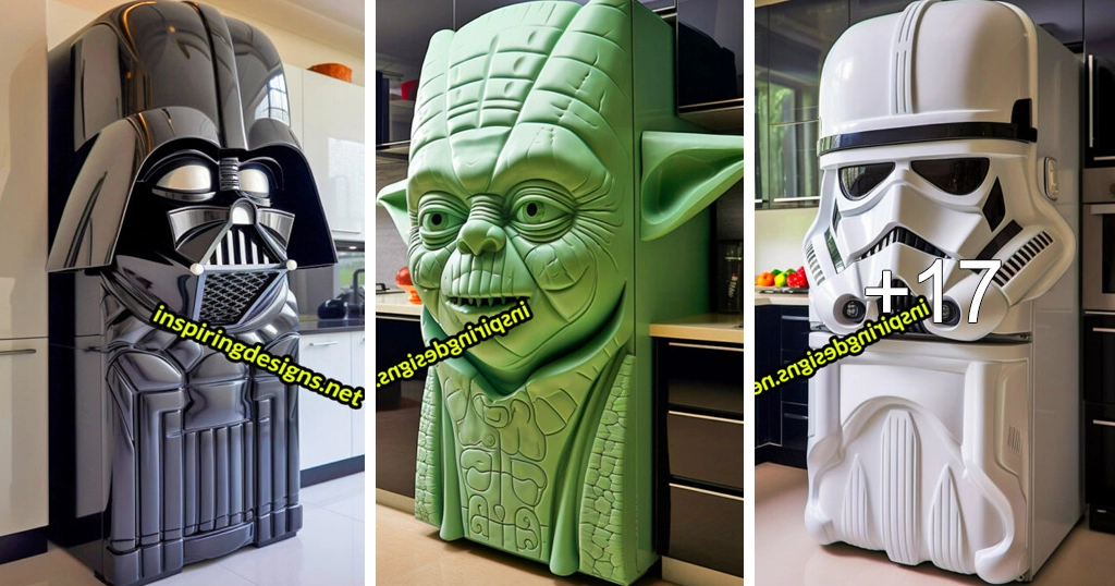 Ideen für Kühlschränke im Star-Wars-Stil